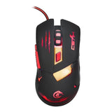 HSXJ H400 Professional Wired Gaming Mouse 6 Buttons
