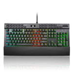 Redragon USB mechanical gaming keyboard ergonomic 131 Keys Programmable RGB